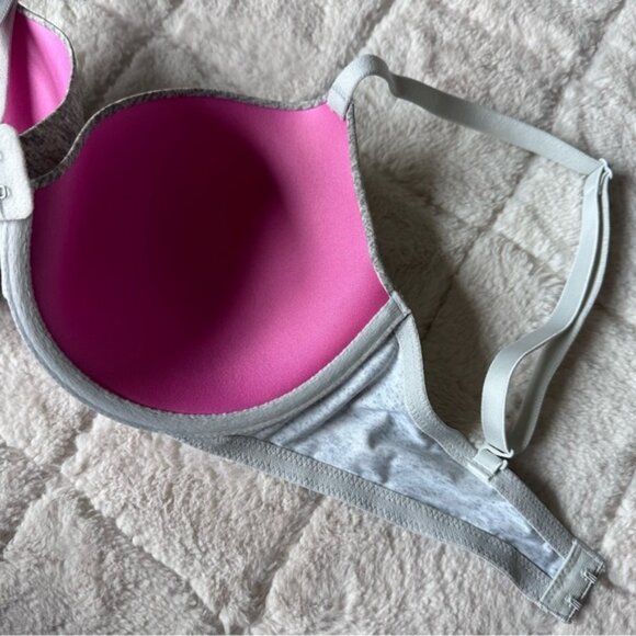 Victoria's Secret PINK | Wear Everywhere T-Shirt Lightly Lined Bra | Size 32DD - Picture 7 of 11